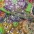Плательная ткань "Фламенко" 25.1, 80 гр/м2, шир.150 см, принт этнический - купить в Новомосковске. Цена 243.96 руб.