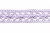 Тесьма кружевная 0621-1855, шир. 18 мм/уп. 20+/-1 м, цвет 107-фиолет - купить в Новомосковске. Цена: 466.97 руб.