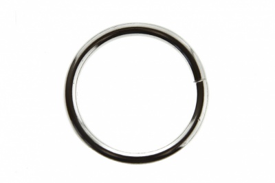 Кольцо металлическое d-3 х 32 мм, цв.-никель - купить в Новомосковске. Цена: 3.92 руб.