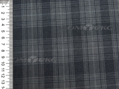 Ткань костюмная клетка 25235 2003, 185 гр/м2, шир.150см, цвет серый/сер - купить в Новомосковске. Цена 