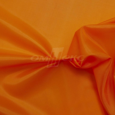 Ткань  подкладочная, Таффета 170Т цвет оранжевый 021С, шир. 150 см - купить в Новомосковске. Цена 43.06 руб.