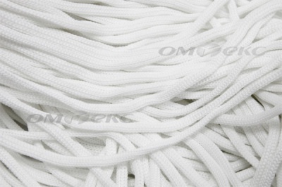 Шнур Т-02 (4с2) мелкое плетение 4мм 100 м белый - купить в Новомосковске. Цена: 2.50 руб.