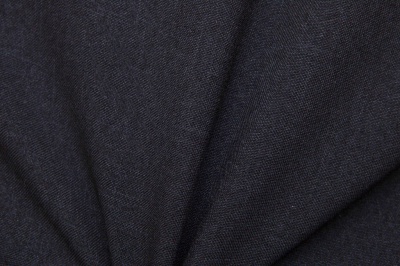 Ткань костюмная 25389 2001, 219 гр/м2, шир.150см, цвет т.синий - купить в Новомосковске. Цена 334.09 руб.