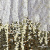 Трикотажное полотно, Сетка с пайетками, шир.130 см, #315, цв.-белый/золото - купить в Новомосковске. Цена 693.39 руб.