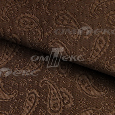 Ткань подкладочная жаккард Р14098, 19-1217/коричневый, 85 г/м2, шир. 150 см, 230T - купить в Новомосковске. Цена 166.45 руб.