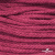 Шнур плетеный d-6 мм, 70% хлопок 30% полиэстер, уп.90+/-1 м, цв.1068-фуксия - купить в Новомосковске. Цена: 588 руб.
