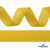 Окантовочная тесьма №016, шир. 22 мм (в упак. 100 м), цвет жёлтый - купить в Новомосковске. Цена: 347.28 руб.