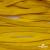 Шнур плетеный (плоский) d-12 мм, (уп.90+/-1м), 100% полиэстер, цв.269 - жёлтый - купить в Новомосковске. Цена: 8.62 руб.