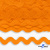 Тесьма вьюнчик 0381-0080, 8 мм/упак.33+/-1м, цвет 9511-оранжевый - купить в Новомосковске. Цена: 107.26 руб.