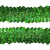 Тесьма с пайетками D4, шир. 30 мм/уп. 25+/-1 м, цвет зелёный - купить в Новомосковске. Цена: 1 098.48 руб.