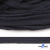 Шнур плетеный d-8 мм плоский, 70% хлопок 30% полиэстер, уп.85+/-1 м, цв.1010-т.синий - купить в Новомосковске. Цена: 735 руб.