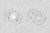 Кнопки пришивные пластиковые 15 мм, блистер 24шт, цв.-прозрачные - купить в Новомосковске. Цена: 68.79 руб.