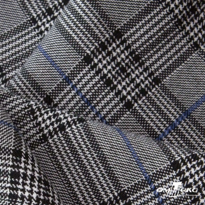Ткань костюмная "Клер" 80% P, 16% R, 4% S, 200 г/м2, шир.150 см,#3 цв-серый/синий - купить в Новомосковске. Цена 412.02 руб.