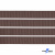 Репсовая лента 005, шир. 6 мм/уп. 50+/-1 м, цвет коричневый - купить в Новомосковске. Цена: 88.45 руб.