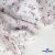 Ткань Муслин принт, 100% хлопок, 125 гр/м2, шир. 140 см, #2308 цв. 6 белый с цветком - купить в Новомосковске. Цена 413.11 руб.