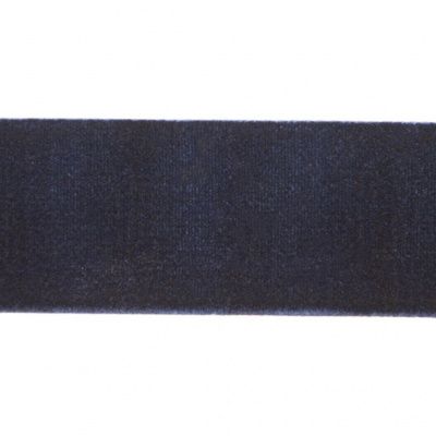 Лента бархатная нейлон, шир.25 мм, (упак. 45,7м), цв.180-т.синий - купить в Новомосковске. Цена: 800.84 руб.