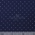 Креп стрейч Амузен, 85 г/м2, 19-3920 (т. синий)/белый мелкий горох, шир.150 см - купить в Новомосковске. Цена 220.50 руб.