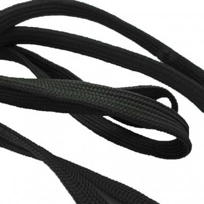 Шнурки т.5 110 см черный - купить в Новомосковске. Цена: 23.25 руб.