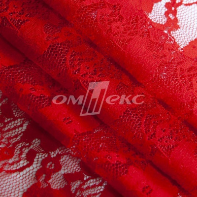 Кружевное полотно стрейч 15A61/RED, 100 гр/м2, шир.150см - купить в Новомосковске. Цена 1 597.08 руб.