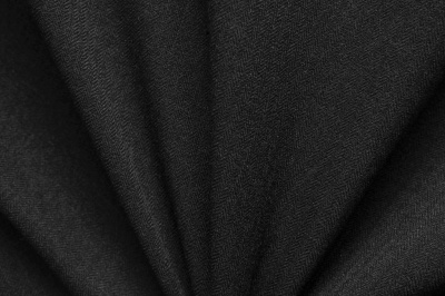 Ткань костюмная 21699 1144/1178, 236 гр/м2, шир.150см, цвет чёрный - купить в Новомосковске. Цена 455.40 руб.
