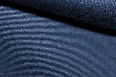 Ткань костюмная 8874/3, цвет темно-синий, 100% полиэфир - купить в Новомосковске. Цена 433.60 руб.