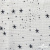 Ткань Муслин принт, 100% хлопок, 125 гр/м2, шир. 140 см, #2308 цв. 9 белый морская звезда - купить в Новомосковске. Цена 413.11 руб.