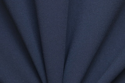 Костюмная ткань с вискозой "Бриджит", 210 гр/м2, шир.150см, цвет т.синий - купить в Новомосковске. Цена 564.96 руб.