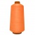 Нитки текстурированные некручёные 457, намот. 15 000 м, цвет оранжевый - купить в Новомосковске. Цена: 204.10 руб.