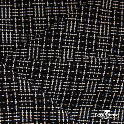 Ткань костюмная "Гарсия" 80% P, 18% R, 2% S, 335 г/м2, шир.150 см, Цвет черный - купить в Новомосковске. Цена 669.66 руб.