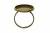 Заготовка для рукоделия металлическая фигурная для кольца 15мм - купить в Новомосковске. Цена: 7.44 руб.