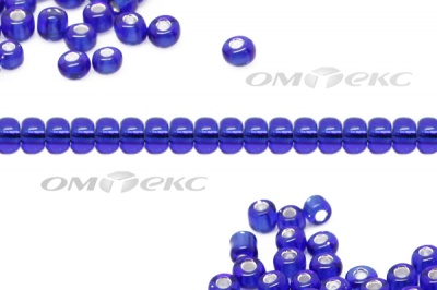 Бисер (SL) 11/0 ( упак.100 гр) цв.28 - синий - купить в Новомосковске. Цена: 53.34 руб.