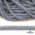 Шнур плетеный d-6 мм круглый, 70% хлопок 30% полиэстер, уп.90+/-1 м, цв.1086-голубой - купить в Новомосковске. Цена: 588 руб.