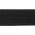 Резинка 25 мм Тканая, 13,75 гр/п.м, (бобина 25 +/-0,5 м) - черная  - купить в Новомосковске. Цена: 11.67 руб.