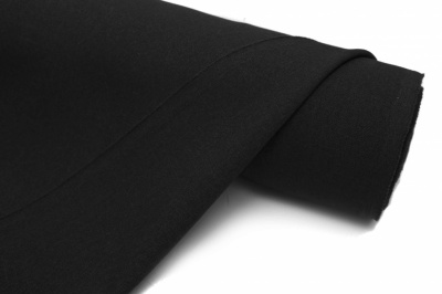 Ткань костюмная 25332 2031, 167 гр/м2, шир.150см, цвет чёрный - купить в Новомосковске. Цена 342.79 руб.