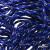 Шнурки #107-19, круглые 130 см, двухцветные цв.василёк/белый - купить в Новомосковске. Цена: 22.14 руб.