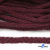 Шнур плетеный d-6 мм круглый, 70% хлопок 30% полиэстер, уп.90+/-1 м, цв.1070-бордовый - купить в Новомосковске. Цена: 588 руб.